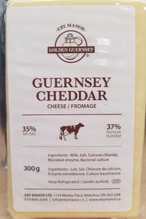 Guernsey Cheese - Cheddar Mild (Eby Manor)